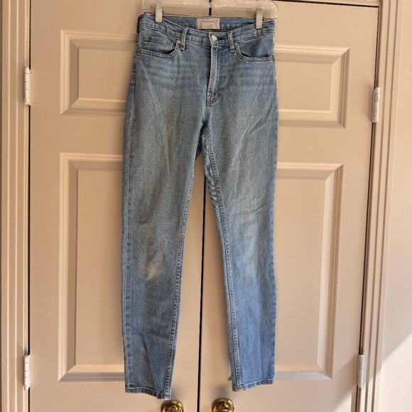 Everlane High Rise Straight Jeans - Size 27 - Picture 5 of 6